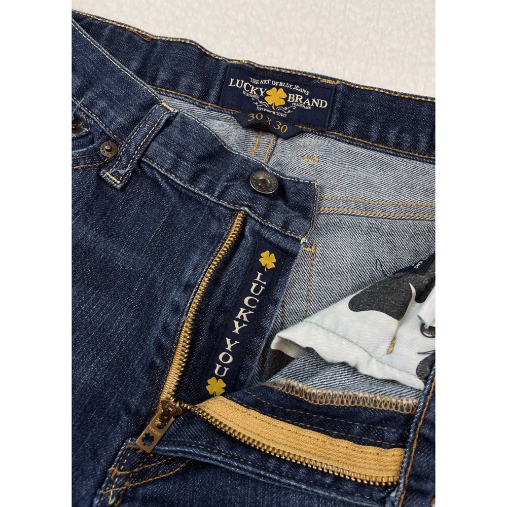 LUCKY BRAND • Blue 361 Vintage Straight Jeans, W30 - Picture 12 of 14